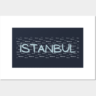 Istanbul Waves Posters and Art